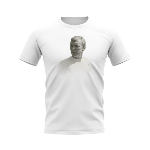 Bobby Moore England Legend T-Shirt (White)