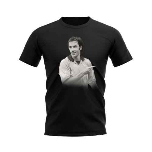 Robert Pires Arsenal Legend T-Shirt (Black)