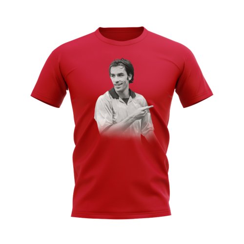 Robert Pires Arsenal Legend T-Shirt (Red)