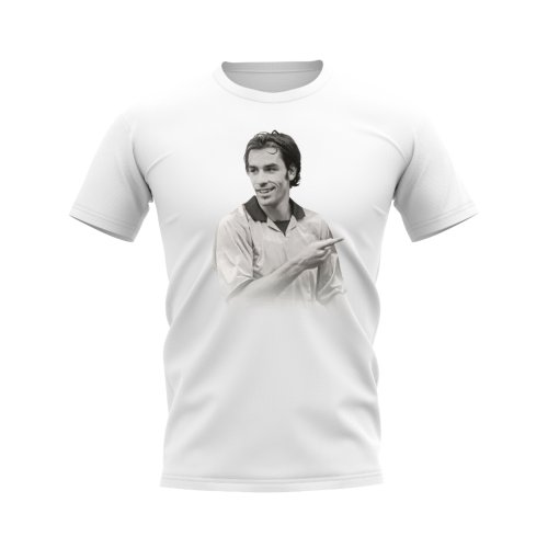 Robert Pires Arsenal Legend T-Shirt (White)