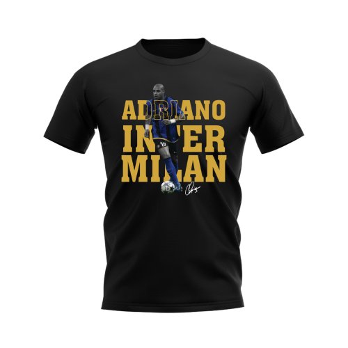 Adriano Inter Milan Player Tee (Black)