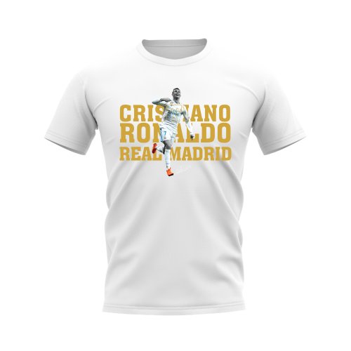 Cristiano Ronaldo Real Madrid Player Tee (White)