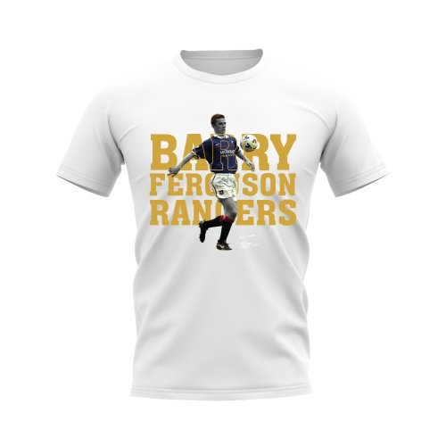 Barry Ferguson Rangers Player Tee (White)