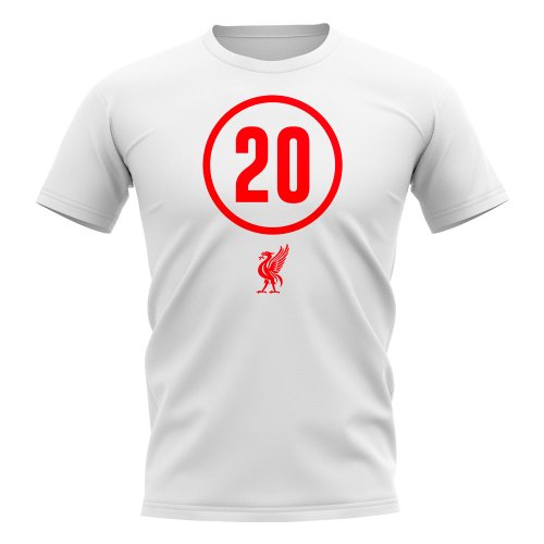 Liverpool 20 Titles T-Shirt (White)