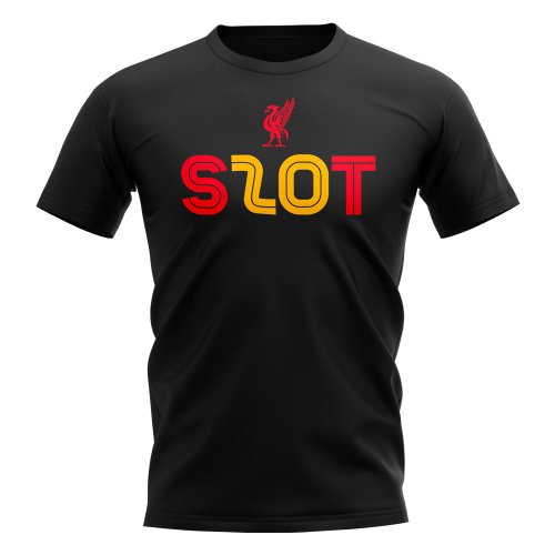 Liverpool Arne Slot 20 Titles T-Shirt (Black)