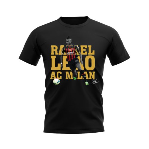 Rafael Leao AC Milan Player Tee (Black)