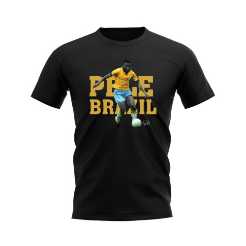 Pele Brazil Player Tee (Black)