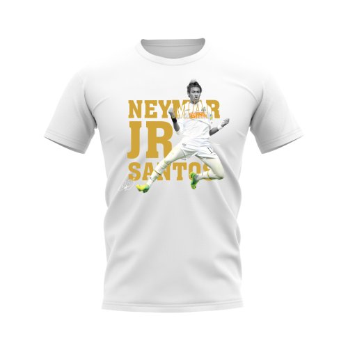 Neymar Santos Player Tee (White)