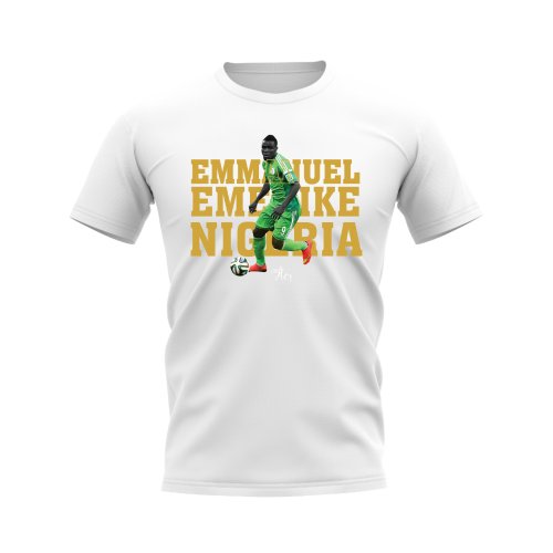 Emenike Nigeria Player Tee (White)