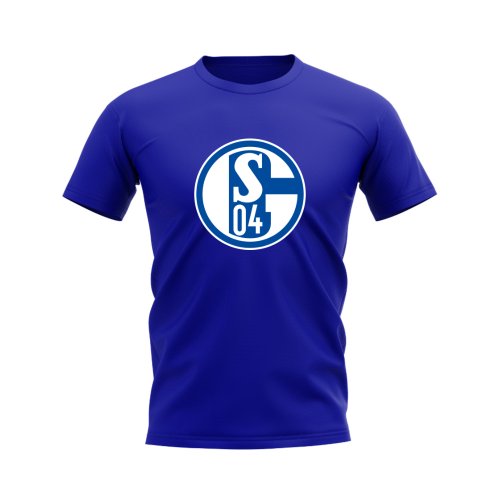 Schalke Badge T-Shirt (Royal Blue)