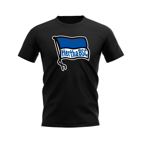 Hertha Berlin Badge T-Shirt (Black)