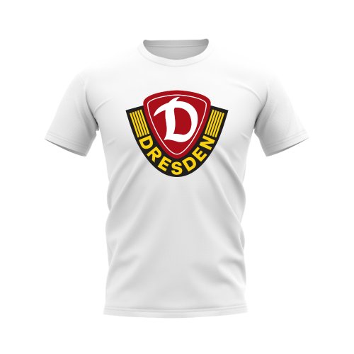 Dynamo Dresden Badge T-Shirt (White)
