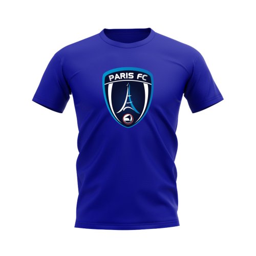 Paris FC Badge T-Shirt (Royal Blue)