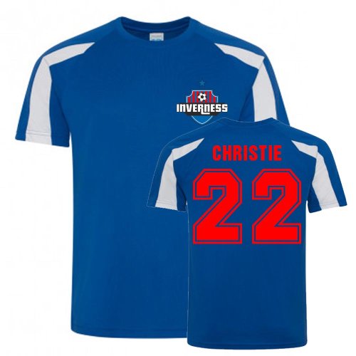 Ryan Christie Inverness Caledonian Thistle Sports Training Jersey (Blue)