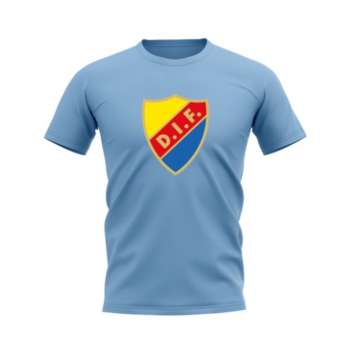 Djurgarden Badge T-Shirt (Sky Blue)