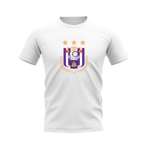 Anderlecht Badge T-Shirt (White)