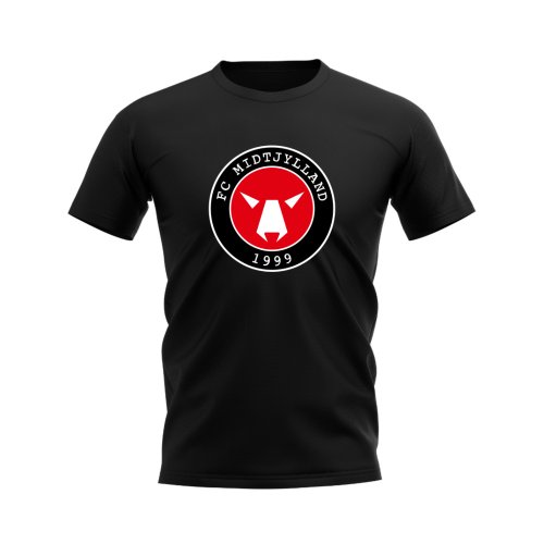 Midtjylland Badge T-Shirt (Black)