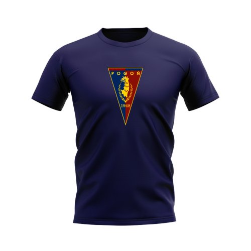 Pogon Sczcecin Badge T-shirt (Navy)
