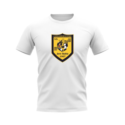 Juve Stabia Badge T-shirt (White)