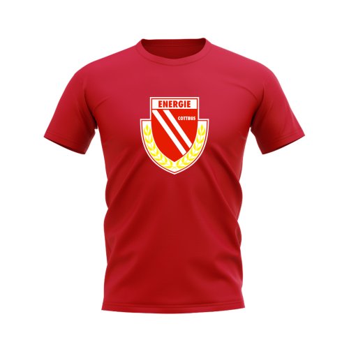 Energie Cottbus Badge T-shirt (Red)
