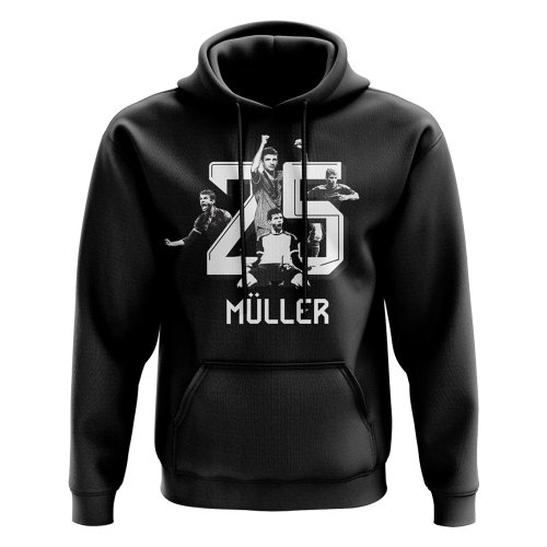 Thomas Muller 25 Bayern Munich Hoody (Black)