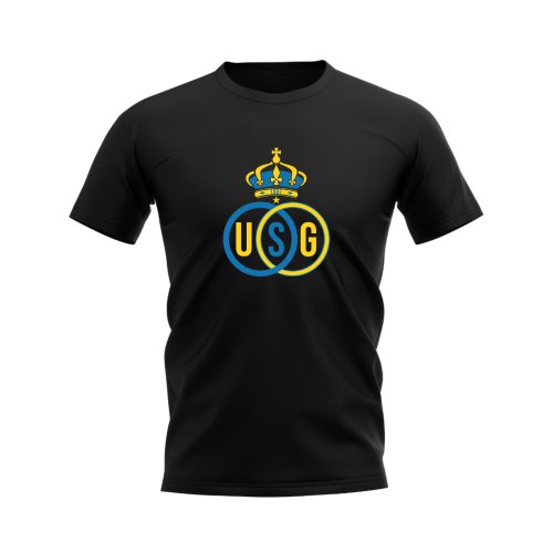 Union Saint-Gillois Badge T-shirt (Black)