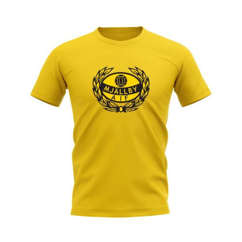 Mjallby Badge T-shirt (Yellow)