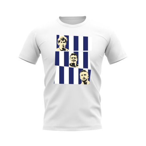 McCoist Gascoigne Ferguson Rangers T-Shirt (White)