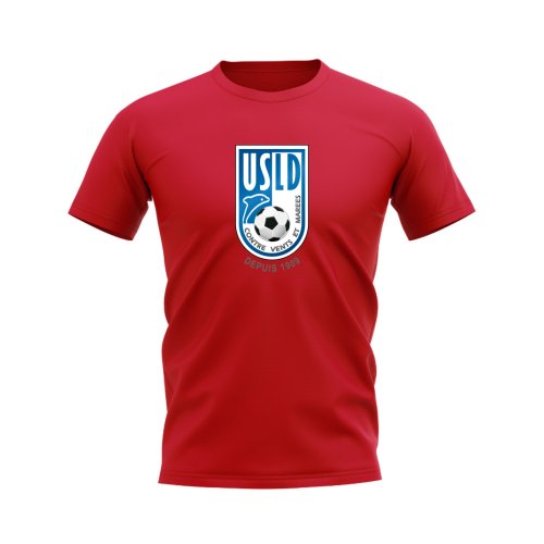Dunkerque Badge T-shirt (Red)