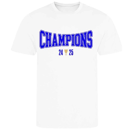 Birmingham City 2024-25 Champions T-Shirt (White)