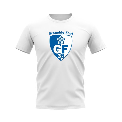 Grenoble Foot Badge T-shirt (White)