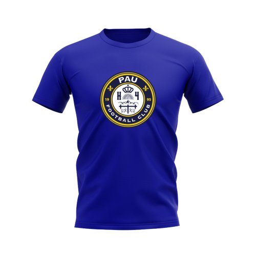 Pau Badge T-shirt (Royal Blue)