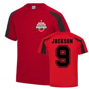 Andy Jackson Brechin City Sports Training Jersey (Red) Andy Jackson Brechin City Sports Training Jersey (Red)