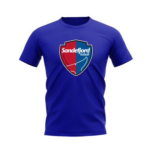 Sandefjord Badge T-shirt (Royal Blue)