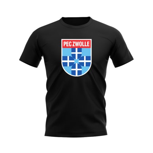 PEC Zwolle Badge T-shirt (Black)
