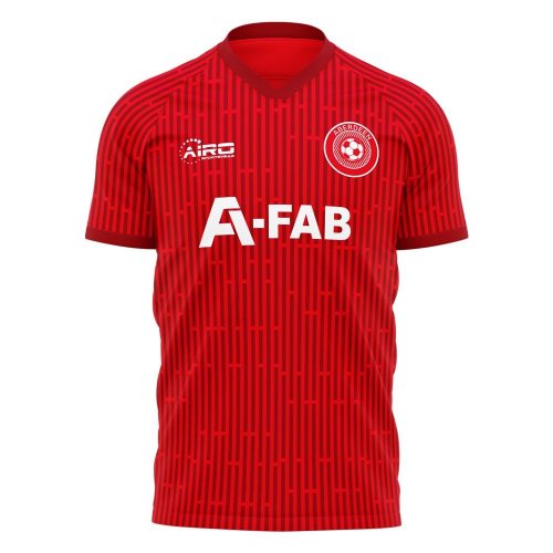 Aberdeen 2024-2025 Home Concept Football Kit (Airo)