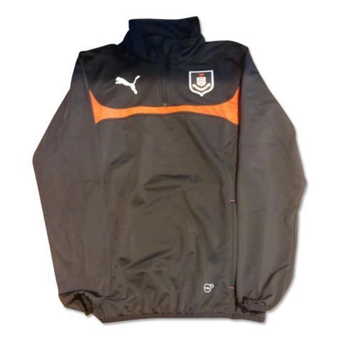 2014-2015 Airdrie Puma Half Zip Training Top (Black)