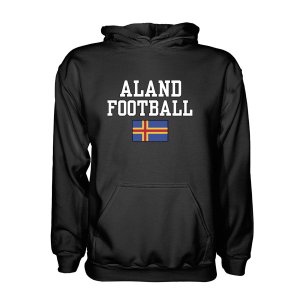 Aland Football Hoodie - Black Aland Football Hoodie - Black
