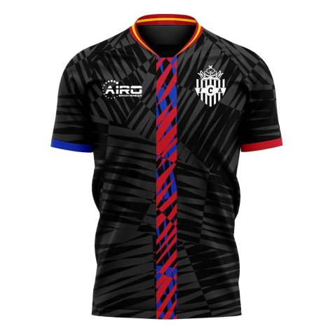 FC Andorra 2024-2025 Away Concept Football Kit (Libero)