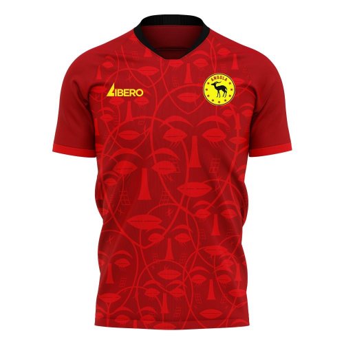 Angola 2024-2025 Home Concept Football Kit (Libero)