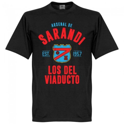 Arsenal Sarandi Established T-Shirt - Black