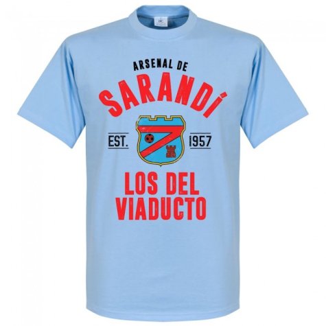 Arsenal Sarandi Established T-Shirt - Sky