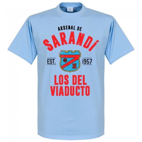 Arsenal Sarandi Established T-Shirt - Sky