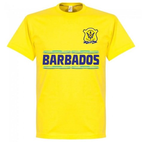 Barbados Team T-Shirt - Yellow