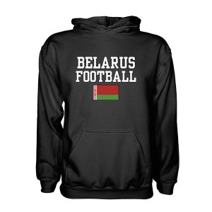 Belarus Football Hoodie - Black Belarus Football Hoodie - Black