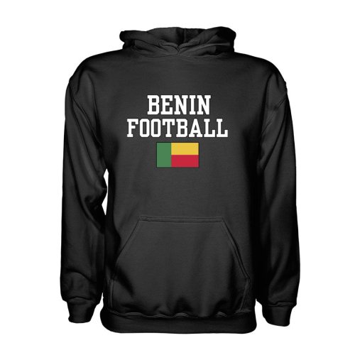 Benin Football Hoodie - Black