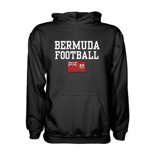 Bermuda Football Hoodie - Black Bermuda Football Hoodie - Black