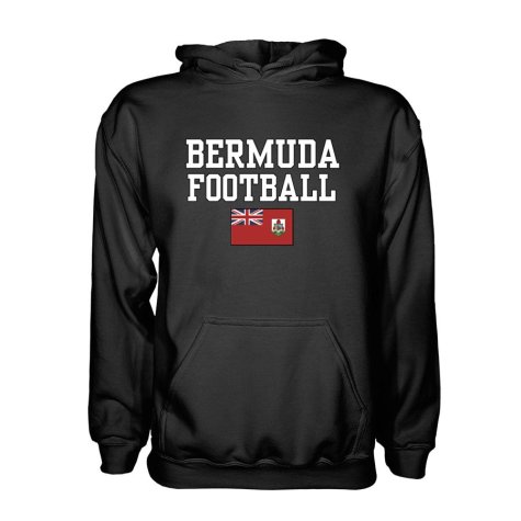 Bermuda Football Hoodie - Black