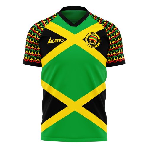 Jamaica Marley Concept Football Shirt (Libero)