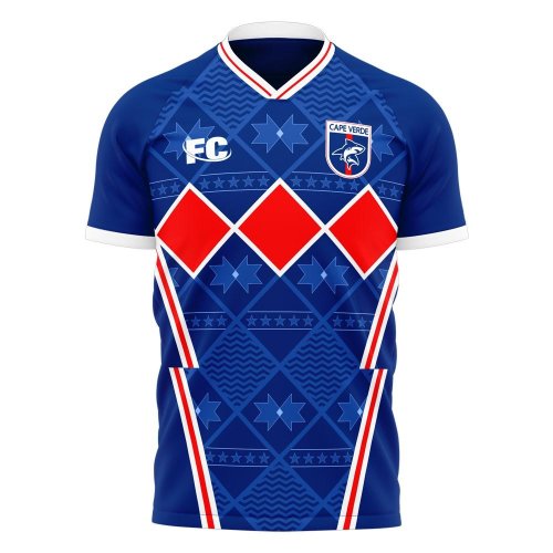 Cape Verde 2021-2022 Home Concept Kit (Fans Culture)